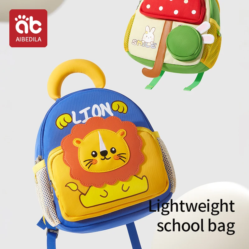 

AIBEDILA 3D Children Cute Backpack Boys Girls fruit Style Schoolbag Kindergarten Preschool Baby Bag Kids Casua Shoulders Pack