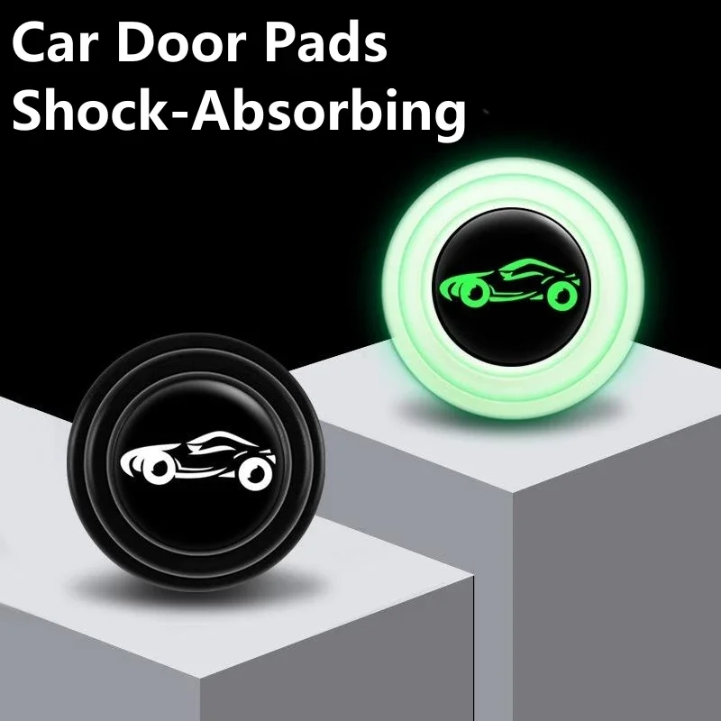 Car Door Pads Shock-Absorbing and Silent Mat Anti-collision Silicone Car Door Protector Stickers Buffer Gasket Crash Pad