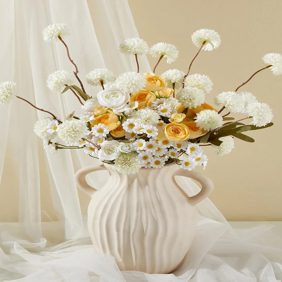 1/3PCS Künstliche Blumen Seide Chrysantheme Hause RoomTable Hochzeit Kranz Brautstrauß Festival Decor DIY Geschenk Box Sammelalbum