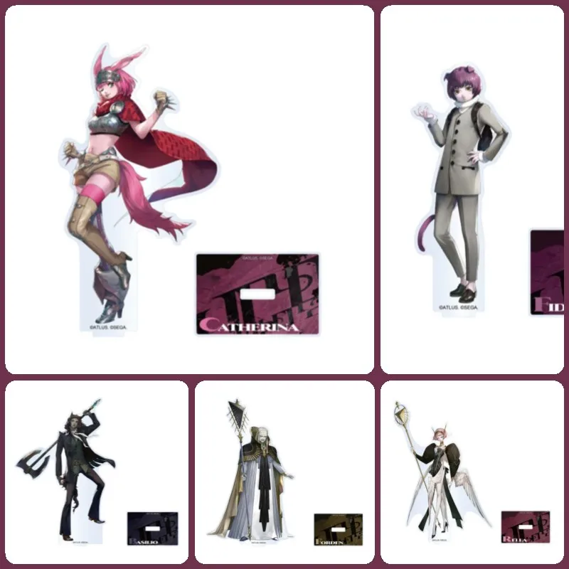 

ReFantazio GAME 15CM Acrylic Stand figure Stand Plate Cosplay Prop Decor Cartoons present Friend Festivals Gifts keychain