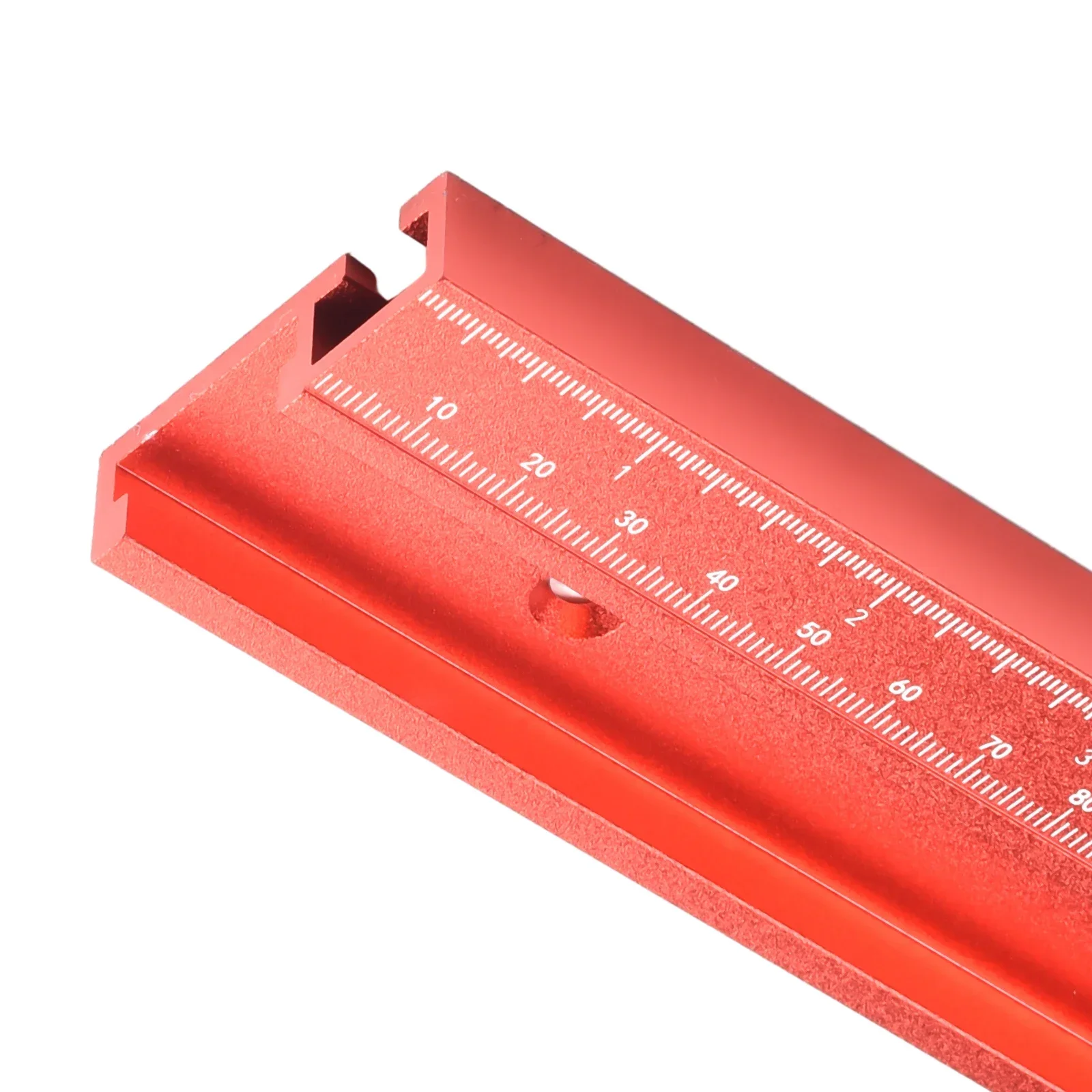 T-Slot Miter Tool Miter Track Red T-Track T-slot Woodworking Tool 45 Type 45*12.5mm Aluminum Alloy Fixture Slot