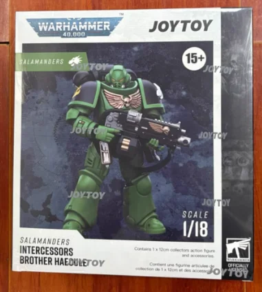 

【SF】JOYTOYS 1/18 Фигурка Warhammer 40K Salamanders Intercessors Brother Haecule Prime, модель, игрушка, подарок