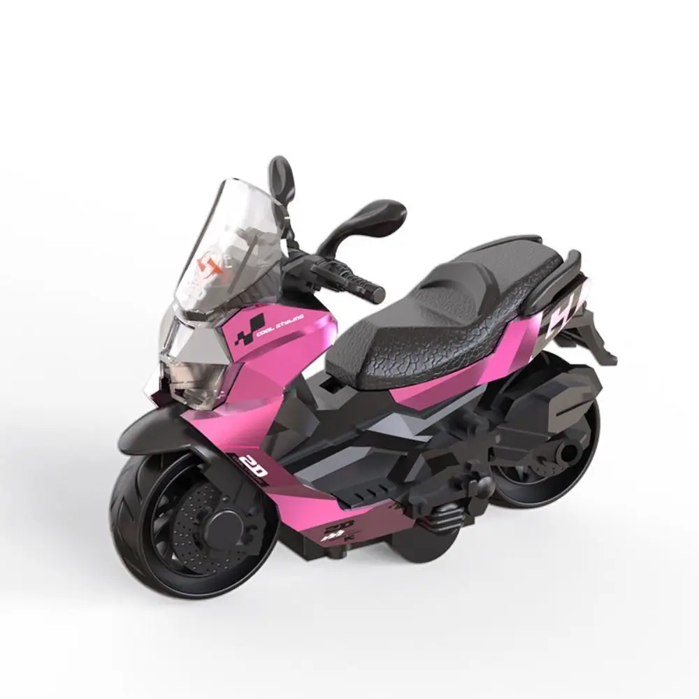 Miniature Alloy Motorcycle Model Inertia Vehicle Toy Simulation Motorcycle Toy Mini Alloy Motorcycle Pull Back Toy
