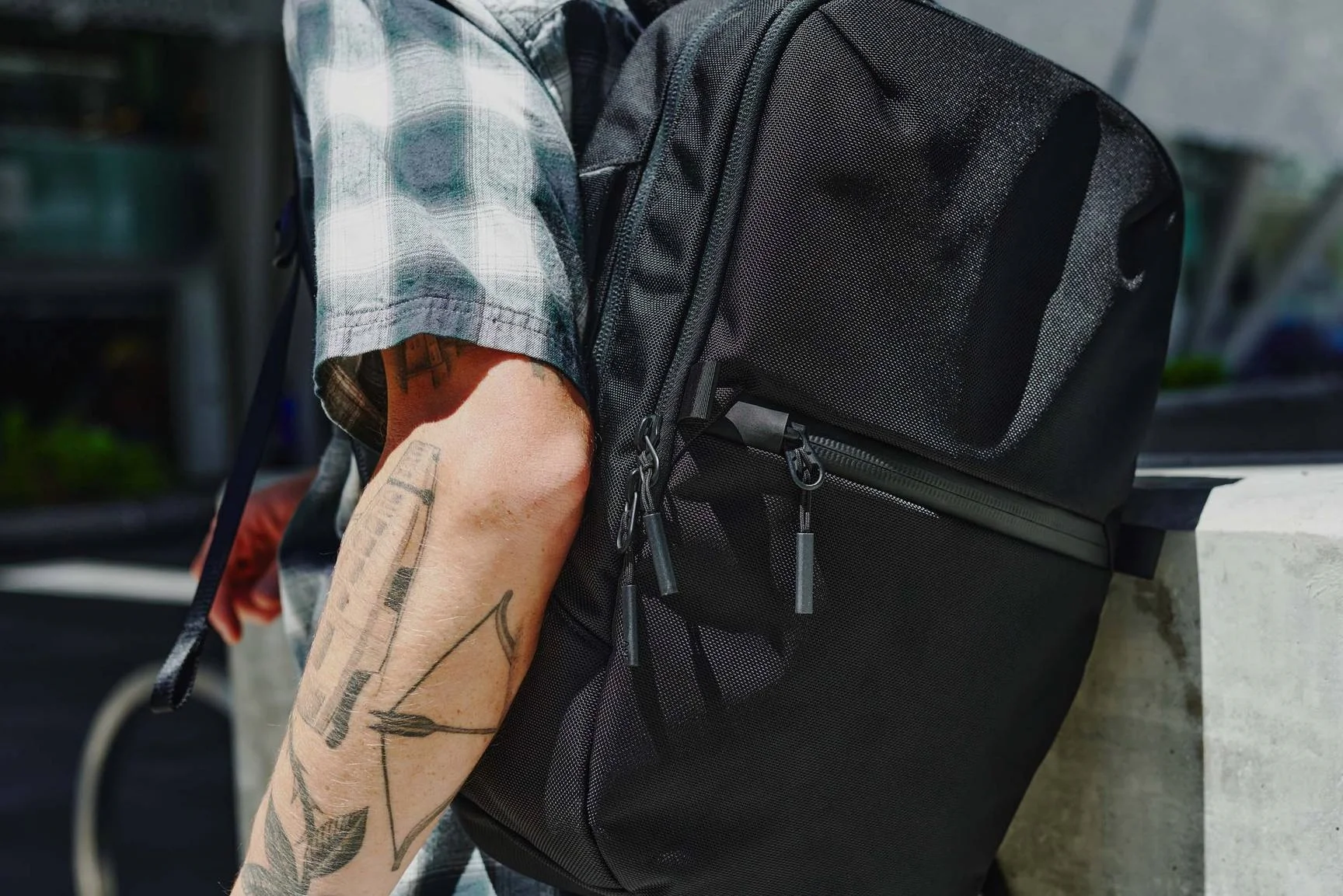 100% Authentic City Pack Black , Ultimate commuter Travel Gym Work EDC Backpack/Bag/Rucksack/Knapsack | Lifetime Warranty