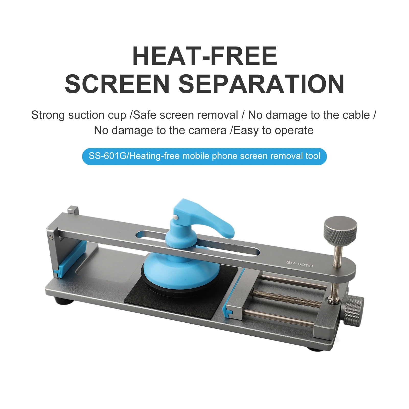 

Сепаратор экрана Сепаратор Крепление из алюминиевого сплава Оборудование для мастерской без нагрева Присоска Разборка Работа