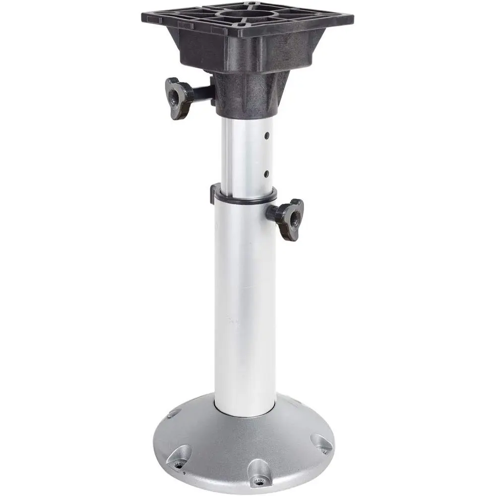 

Adjustable Boat Seat Pedestal, 18-25 Range, Fishing Pole Seat, Pontoon Chair Base, Swivel Cushion, Safety Equipment, Slider