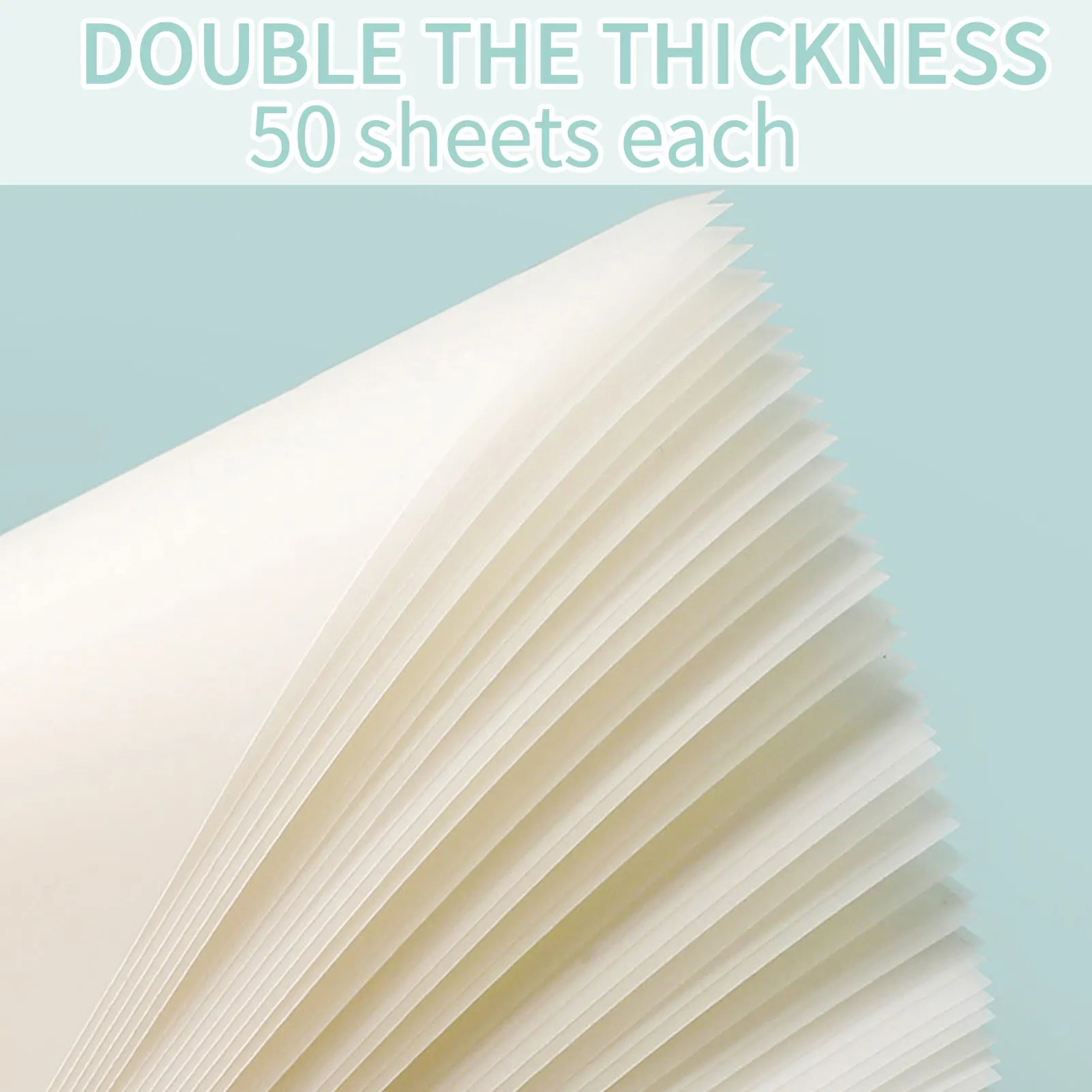 Clear Sticky Notes 50 Sheets Waterproof Sticky Note Papers Waterproof Translucent Sticky Note Pads Book Markers Stickers