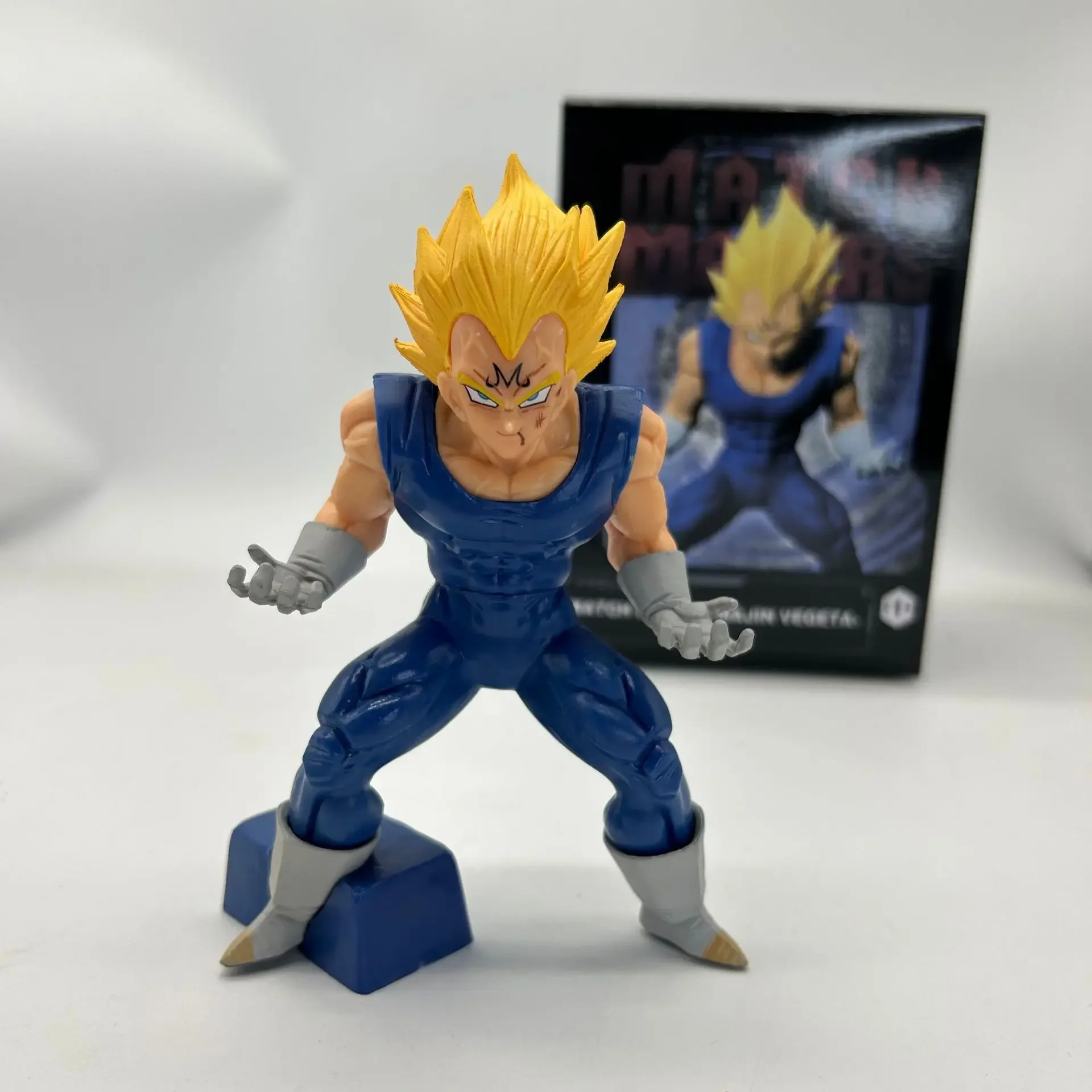 

Новейший стиль 15 см Драконий жемчуг Z Super Saiyan Maiin Vegeta IV сцена статуя ПВХ Коллекционная модель Подарок Коллекционные детские игрушки