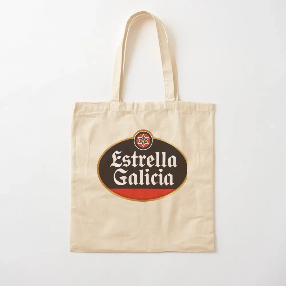 Estrella Galicia For Fans Tote Bag eco pack reusable shopping bags tote bags men shopping bag logo Tote Bag