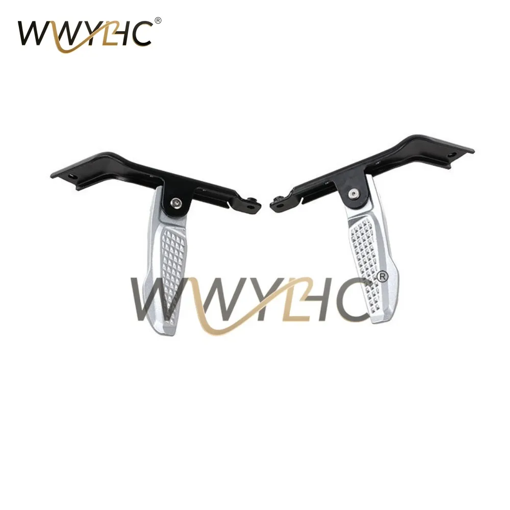 Suitable for Electric Vehicles, Motorcycles, Modification Accessories, Smooth Road Pedals, Rear Seat Foot Pedals, Aluminum Pedal