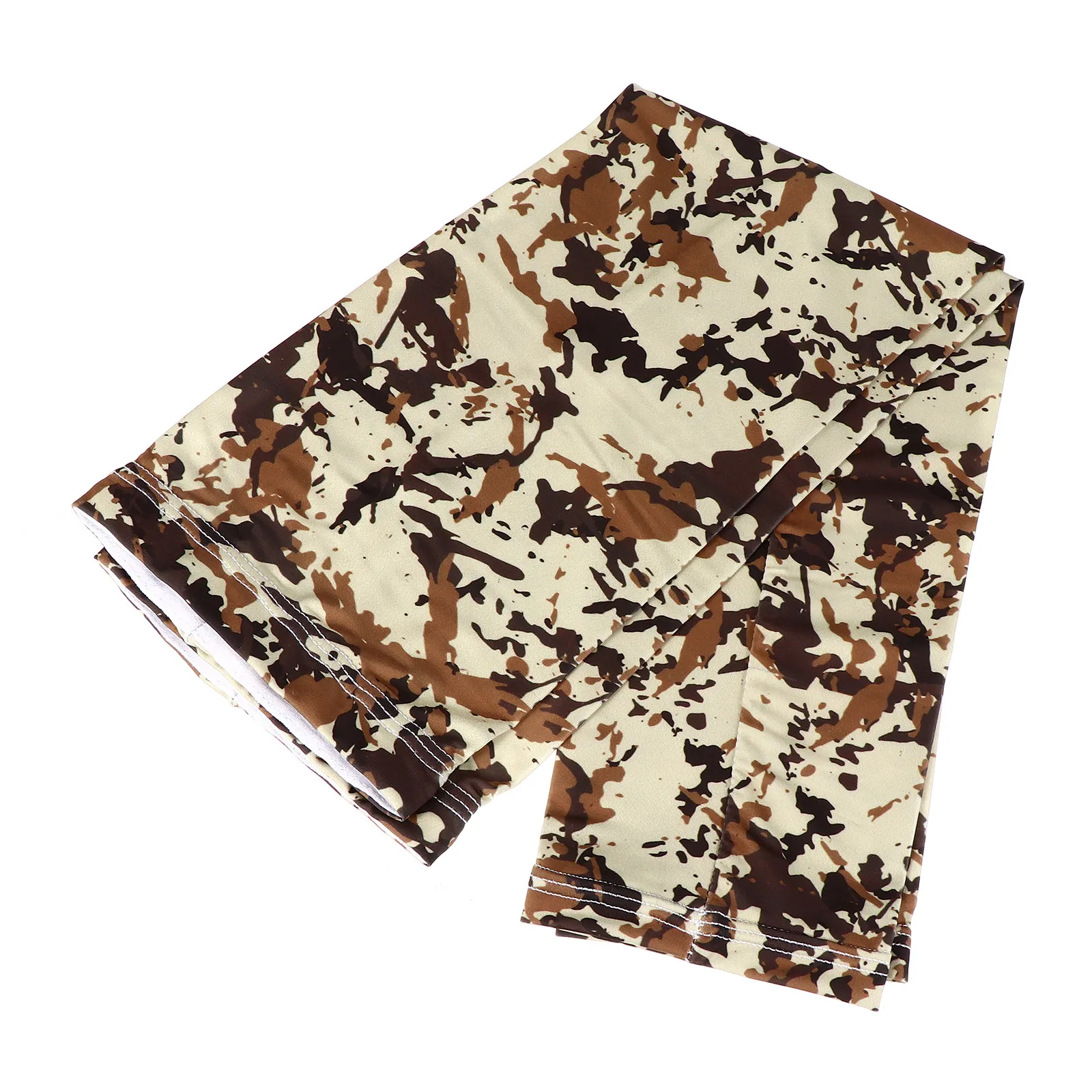 

1Pair Sun Protection Arm Sleeves Camouflage Design Large Elastic Cooling Anti Uv Outdoor Sports Sleeve Silicone Anti Slip Summer
