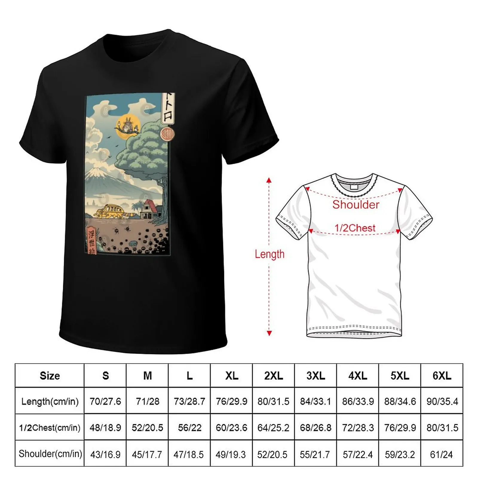 Neighbor s Ukiyo e Perfect Gift T-Shirt Simple Trendy Casual T-Shirt