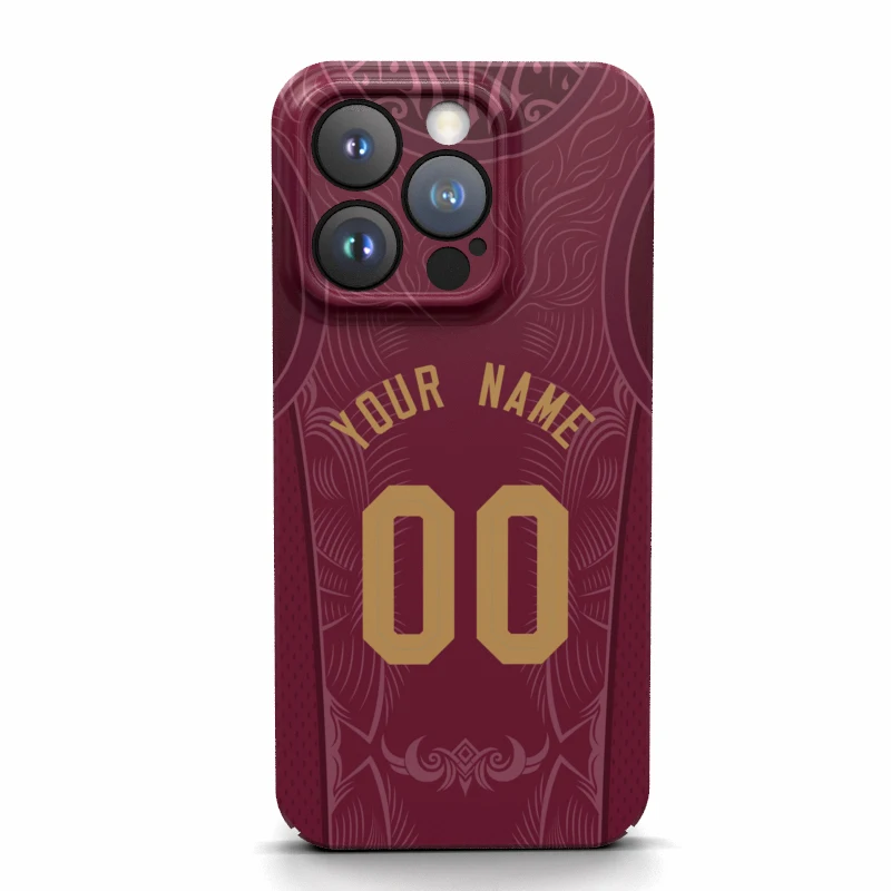 

Cleveland Custom Cover Case Name Number Jersey Game Usa Basketball For Iphone 16 15 14 Pro Max 13 12 11 Mini X Xs Xr 7 8 Plus Se