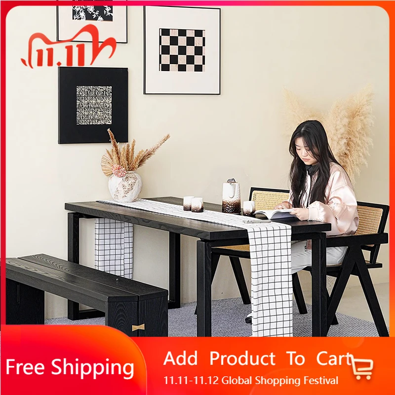 

Luxury Modern Dining Table Console Kitchen Coffee Writing Dining Table High Wall Hallway Compact Trendy Muebles Unique Furniture