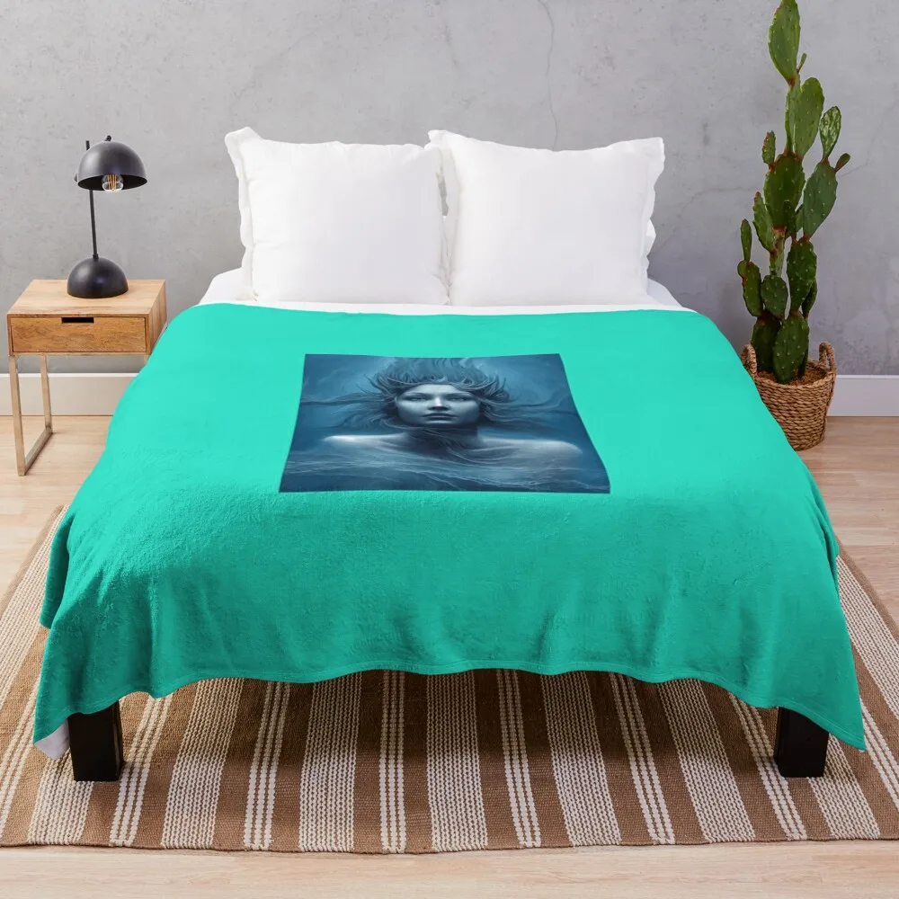 

Ancient Woman Goddess Best Selling Throw Blanket Warm Luxury Kid'S Blankets
