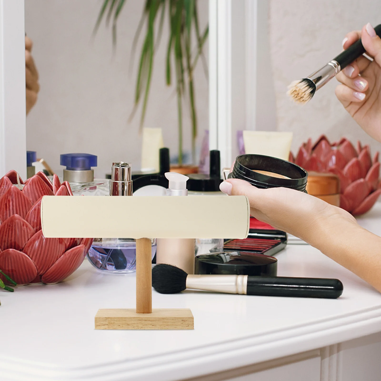 

1Pcs Stylish Jewelry Display Stand Bracelet Watch Organizer Durable Simple Design Household Collection Presentation