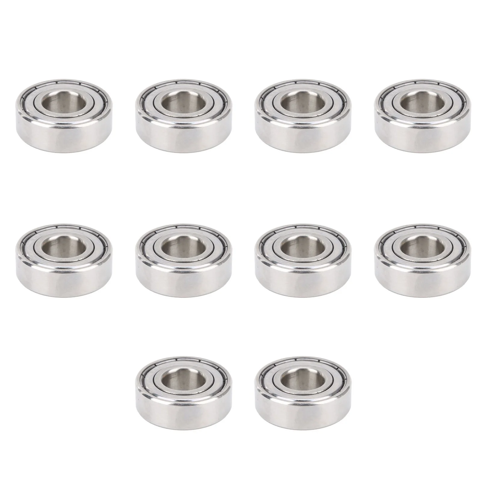10Pcs Mini Bearing High Rotating Speed Double Shielded Machinery Parts S6202ZZ 35x15x11mm