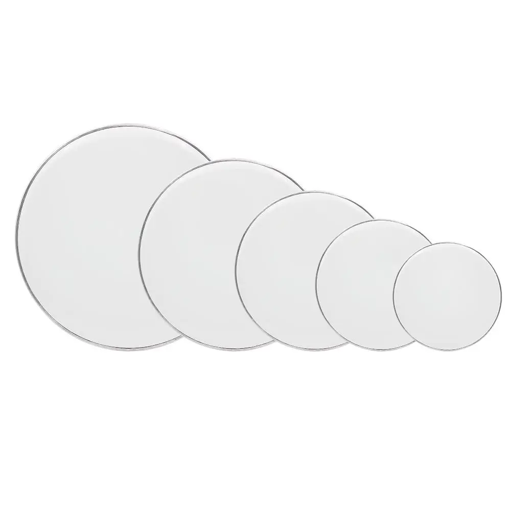 High-Quality White Drum Heads Set (22, 16, 14, 13, 12) - Premium Replacement for Drummers