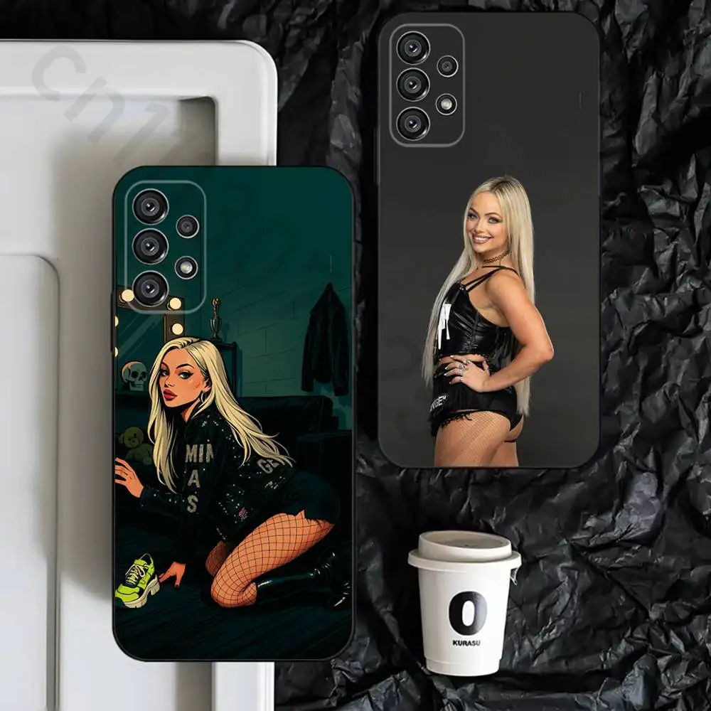 

L-Liv Morgan Phone Case For Samsung S9,S10,S20,S10,S21,S25,S24,S23,Ultra,FE,Plus,Lite,Soft Silicone Black Cover