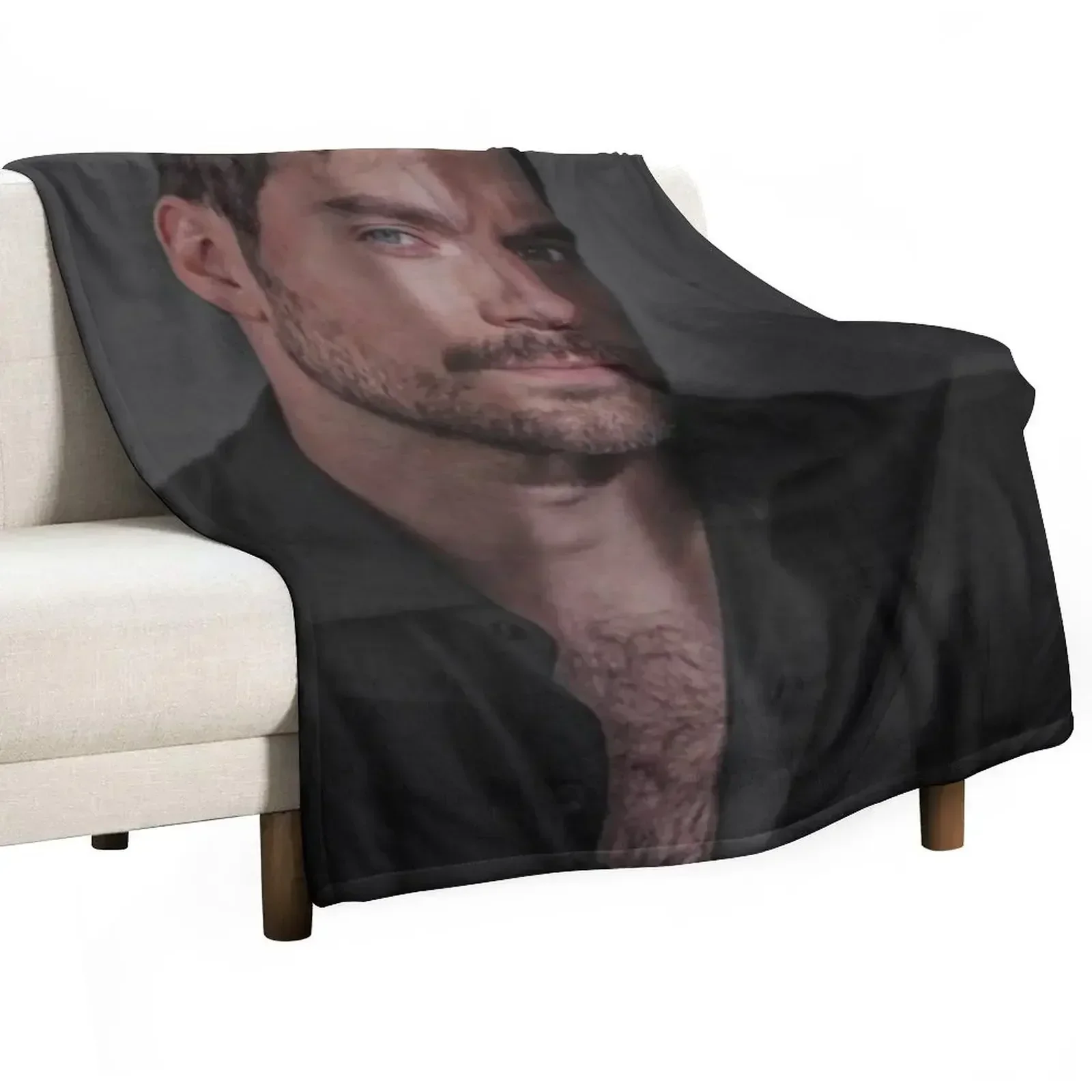 

Henry Cavill Throw Blanket Soft Plaid Luxury Brand Blankets