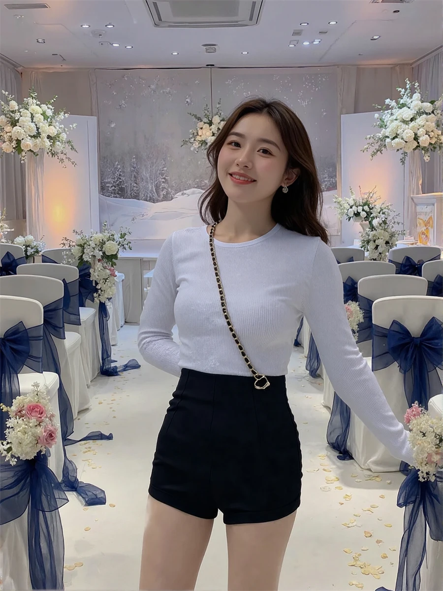 شورت نسائي عالي الخصر شورت جيب البضائع Utility ملابس الشارع الشهير برباط بحزام صيفي حضري خارجي موضة رياضية