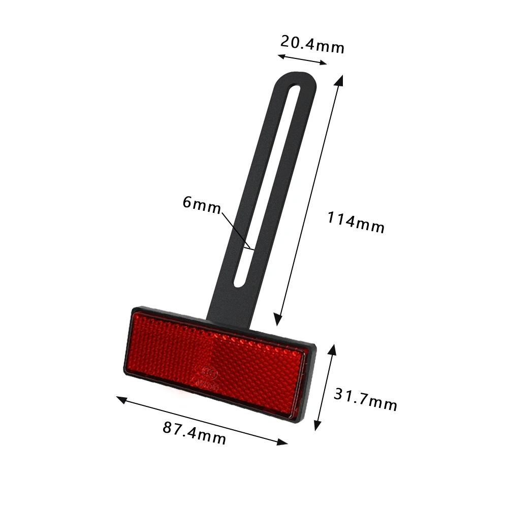 Universal For SUZUKI GSXR 125/150/600/750/1000 GSX-R Motorcycle Rear Plate License Holder Parts Extend Tail Reflector 4