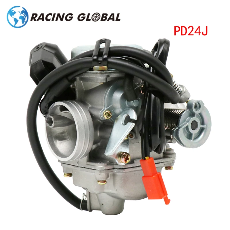 ALCON Motorcycle GY6 PD24J Carburetor For BAJA Scooter ATV Go Kart Scooter PD24J Carbs