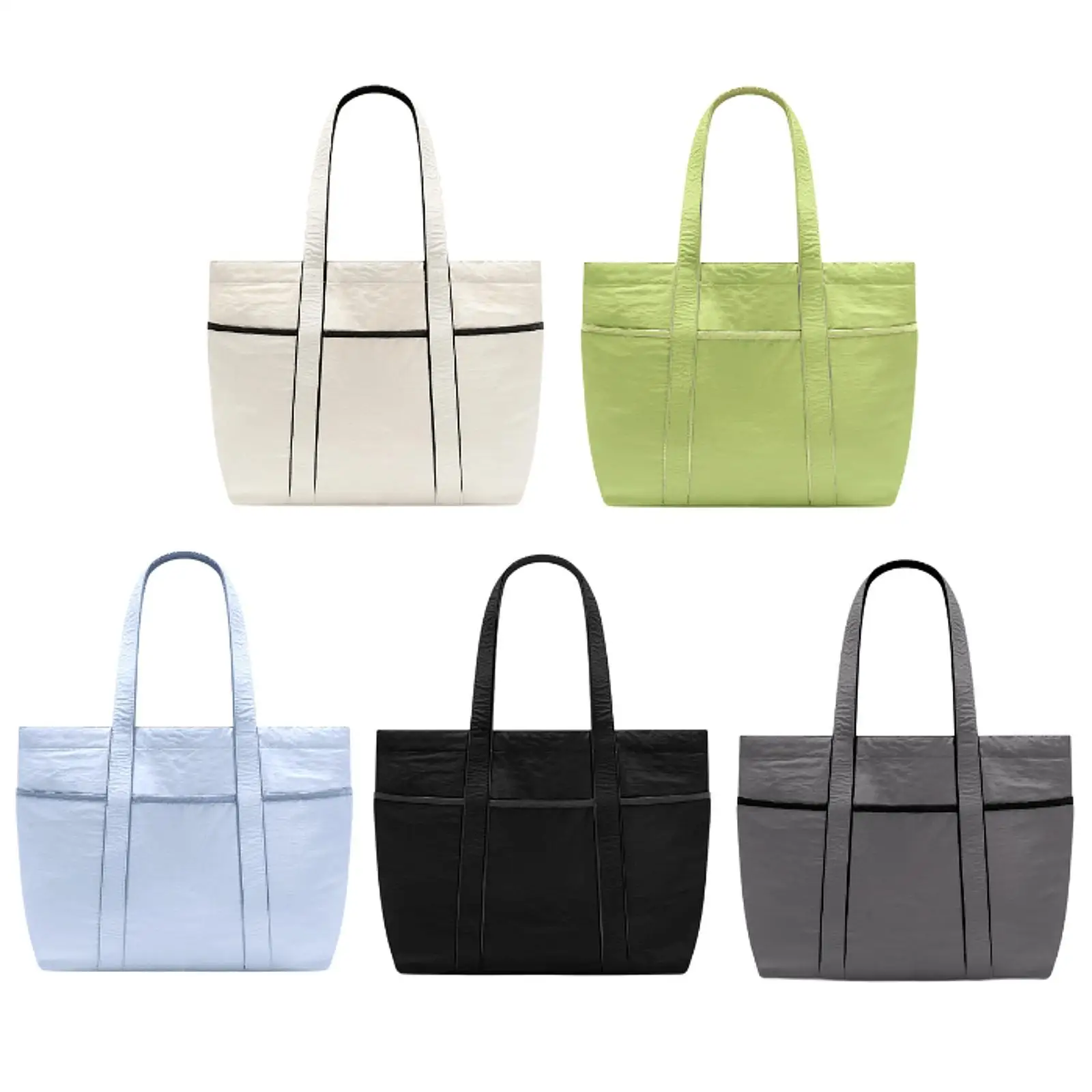 

20 L Yoga Tote Bag Gym Duffle Elegant Storage Organizer Travel Snap Closure