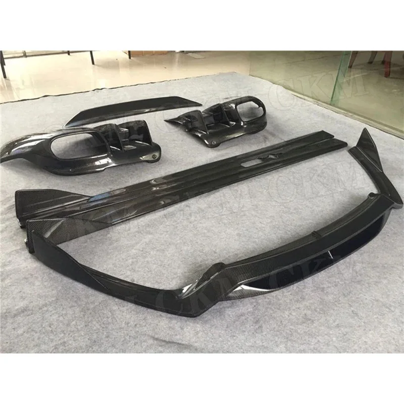 Carbon Fiber Body kit Front Lip Side Skirts Bumper Diffuser Rear Spoiler F12 Berlinetta 2013-2016