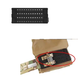 Vest Back Pocket Adapter Board For Tactical Vest FCPC V5 FCSK