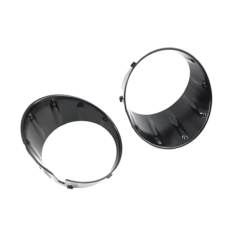 Front Fog Light Cover R55 Fog Light Trim Ring for MINI Cooper R55 R56 R57 R58 R59 51117248791 51117248792