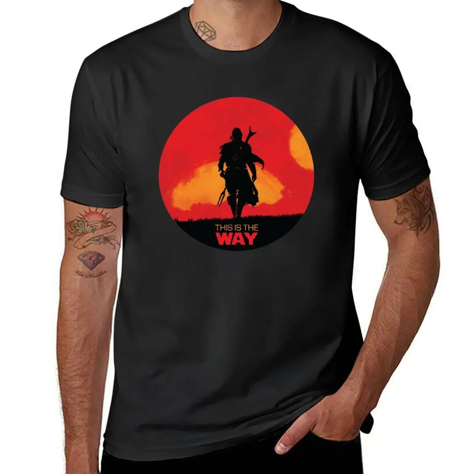 This Is The Way - Mando T-Shirt new edition plus size tops mens t shirts