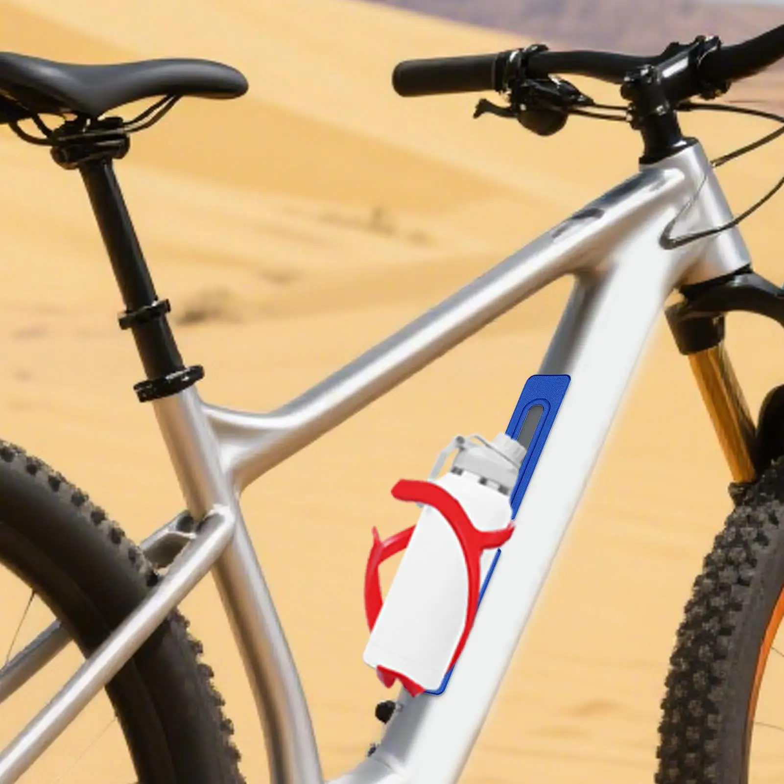 

Bike Bottle Cage Adapter Bottle Mount Positioner Flask Mount Base For Tournament Exercise Scooter Road Cycling Mountain Biking