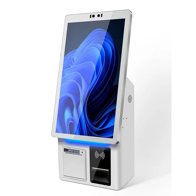 

21.5-inch self-service kiosk, self-service touchscreen printer, self-checkout kiosk