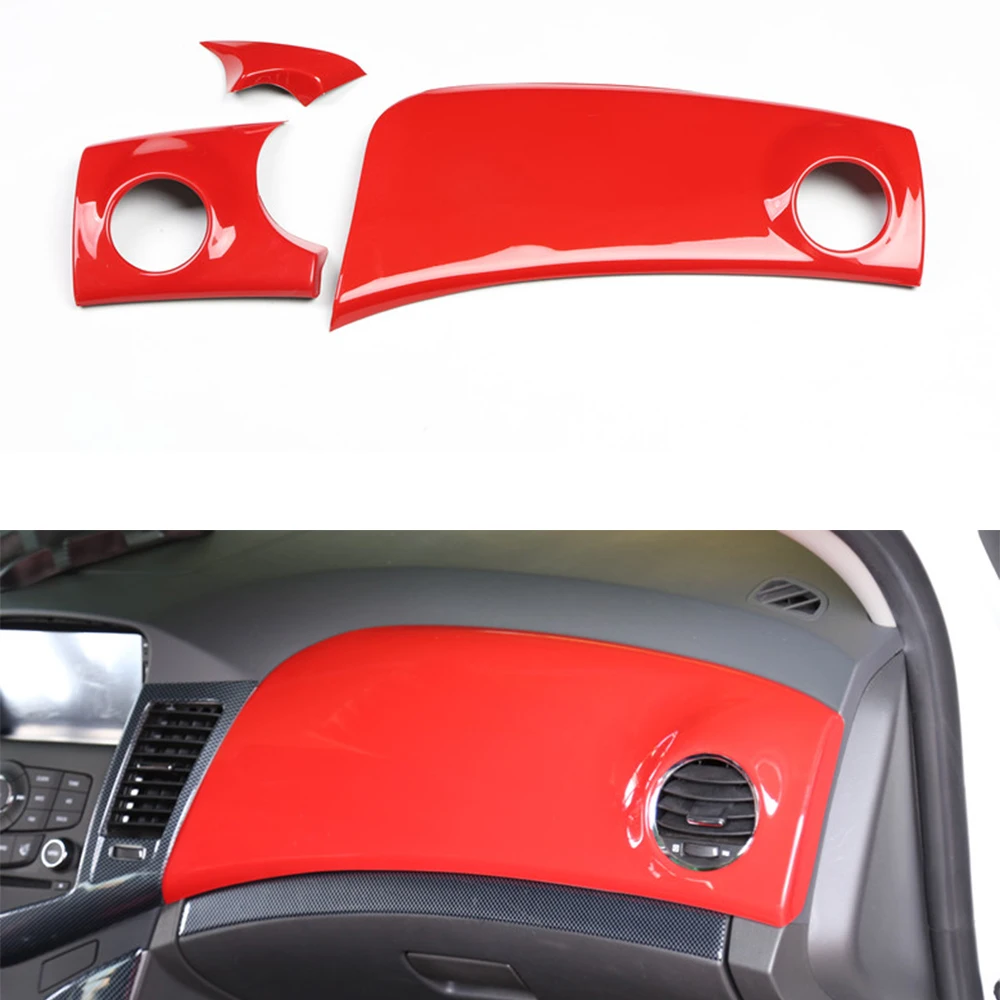 Fit For Chevrolet Cruze 2009-2013 2015 LHD Car Front Dashboard Air Outlet Vent Decoration Cover Stickers Interior Car Moldings