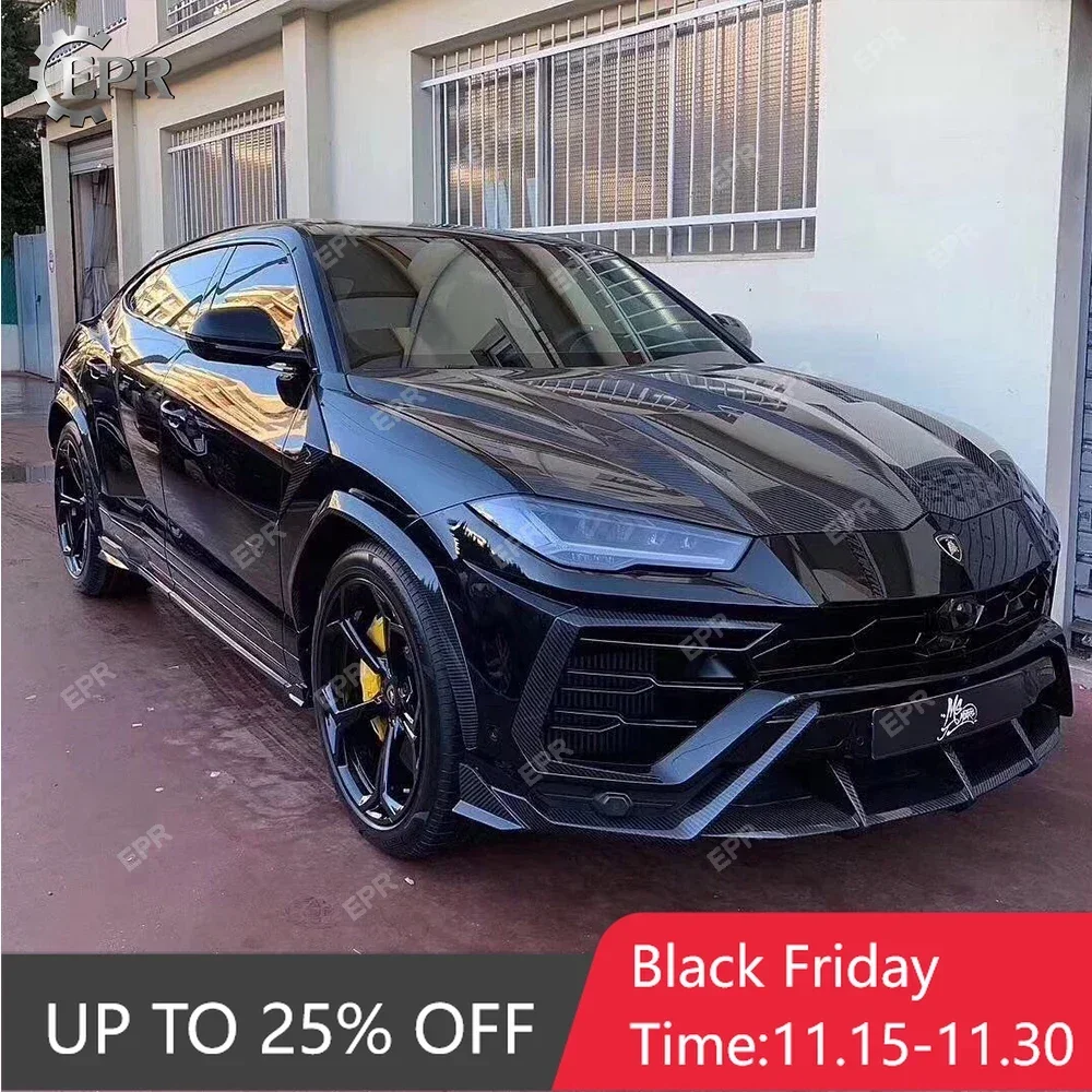 

Для URUS Racing SUV Car Top Design Full Sport Aero Kit для Lamborghini Urus TPC Style Carbon Fiber Body Kit 32 шт. отделка тюнинг