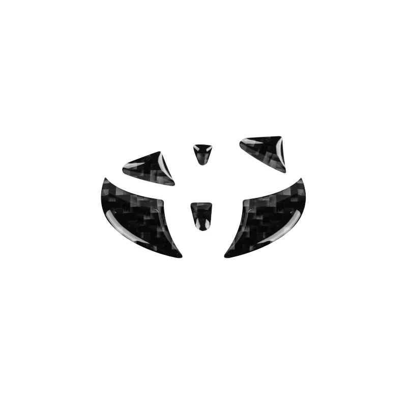 Carbon Fiber Trims Car Steering Wheel Inner Sticker For Toyota Prius Corolla Rav4 Yaris Verso Camry Interior Decals Accessories