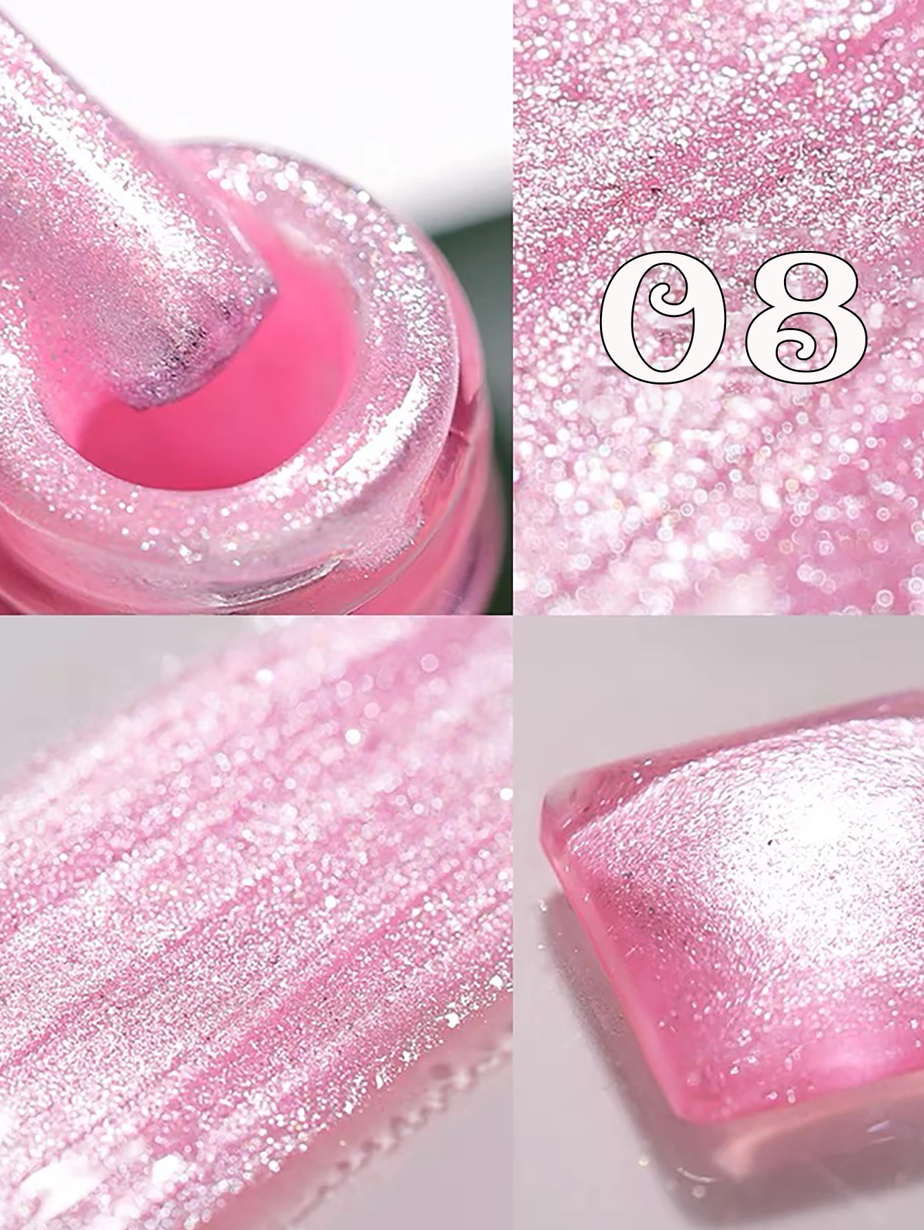 Verhéritage à ongles gel à paillettes fines, nickel é de perles, fournitures pour ongles, blanc, rêveur, populaire, WS, automne et hiver, 9 couleurs