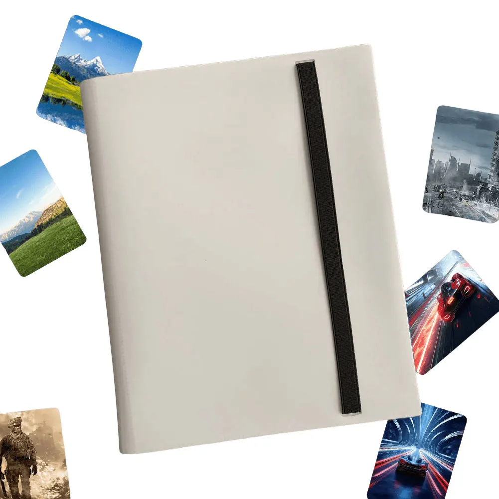 Anime Album Folder 9 Pocket Cartoon Collection Notebook Portable Hold 360 Cards for Pokemon Game Cards Collection