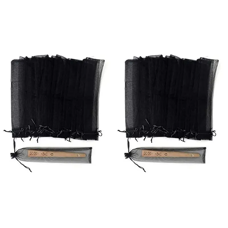 Abms-100Pcs Black H…