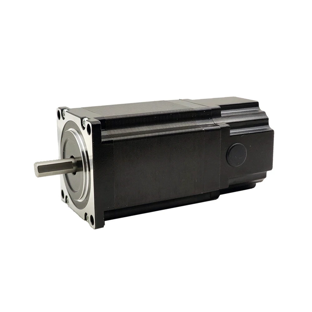 Brake Stepper motor 2.3N.m(328oz-in) NEMA23 2phase shaft diameter 6.35/8.0mm 4A