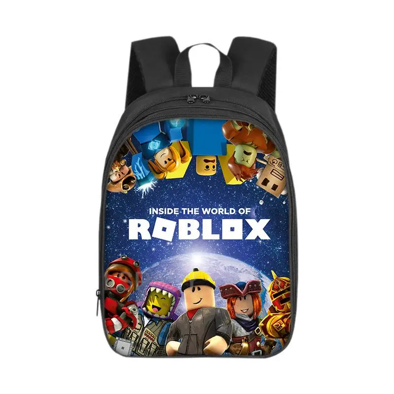 Nowy wzór dzieci plecak ROBLOX fajnie nadruki dzieci torby do szkoły podstawowej plecak plecak dziecko zaczyna szkoła prezent