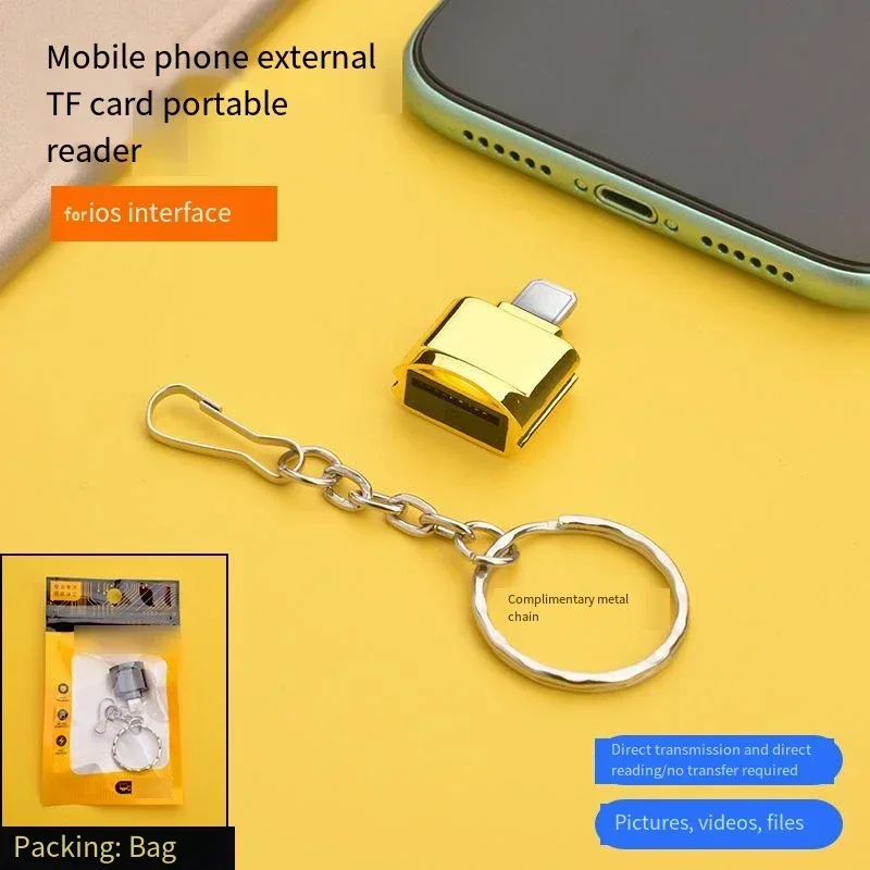 Внешний OTG-адаптер OTG для устройства чтения карт памяти IOS Micro TF, поддержка Iphone