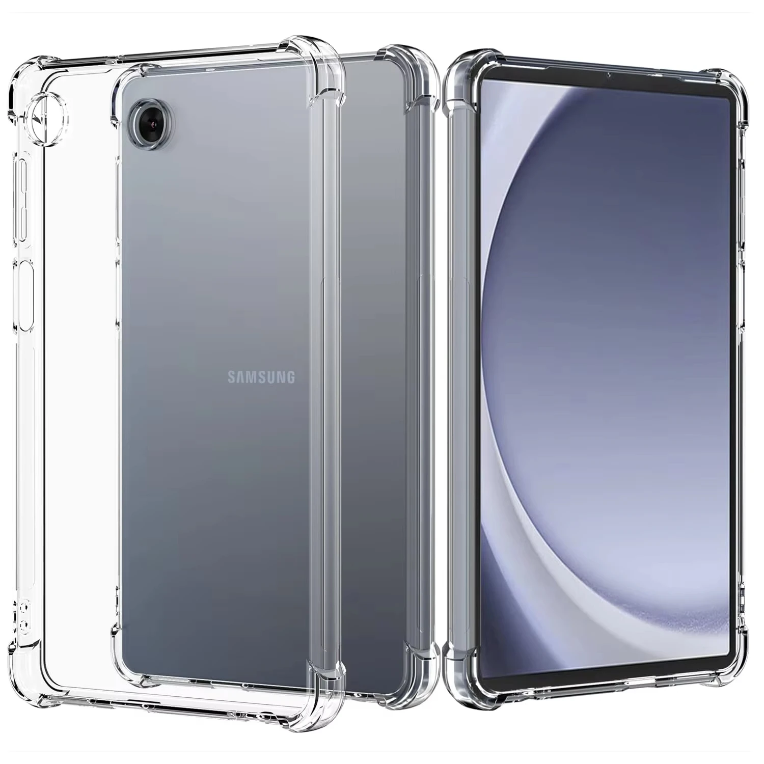 �y�Z�[�����zSamsung Galaxy Tab A9 8.7�C���` SM-X110 SM-X115 Tab A9 Plus 11�C���` X210 X216�p�V���R���ی�P�[�X �N���A�\�t�gTPU�o���p�[�J�o�[
