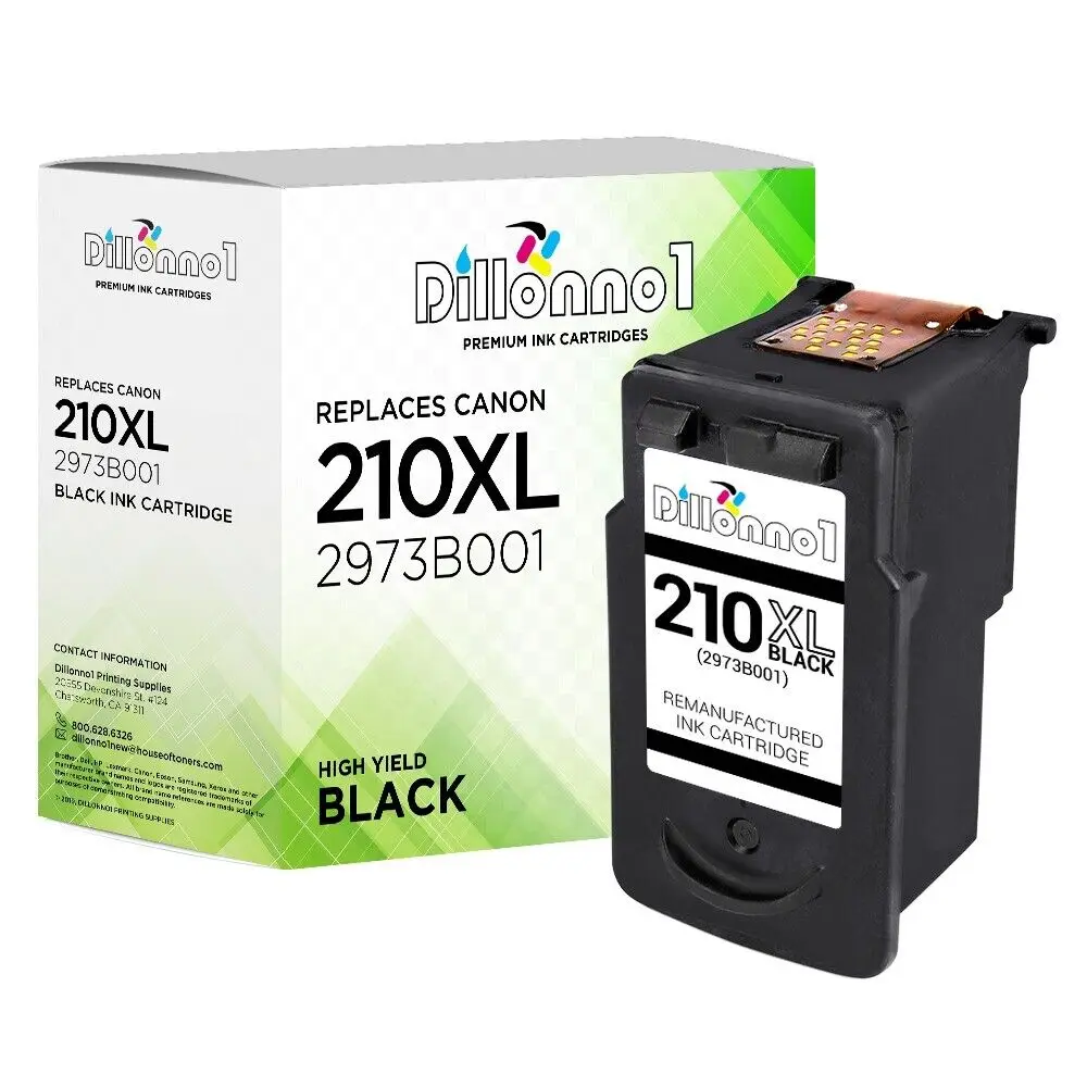 Cartucho de tinta pg 210xl pg210xl para canon ip2702 mp480