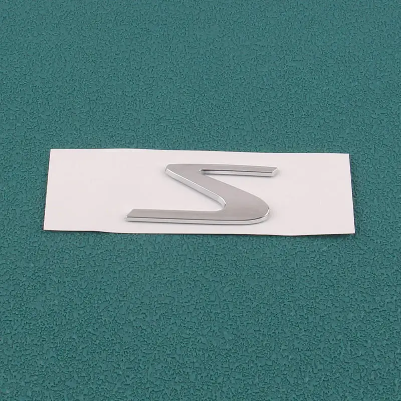 1pcs 3D ABS For Maserati Car 2022-2024 Modena S Tail Letter Side Emblem Badge Nameplate Accessories