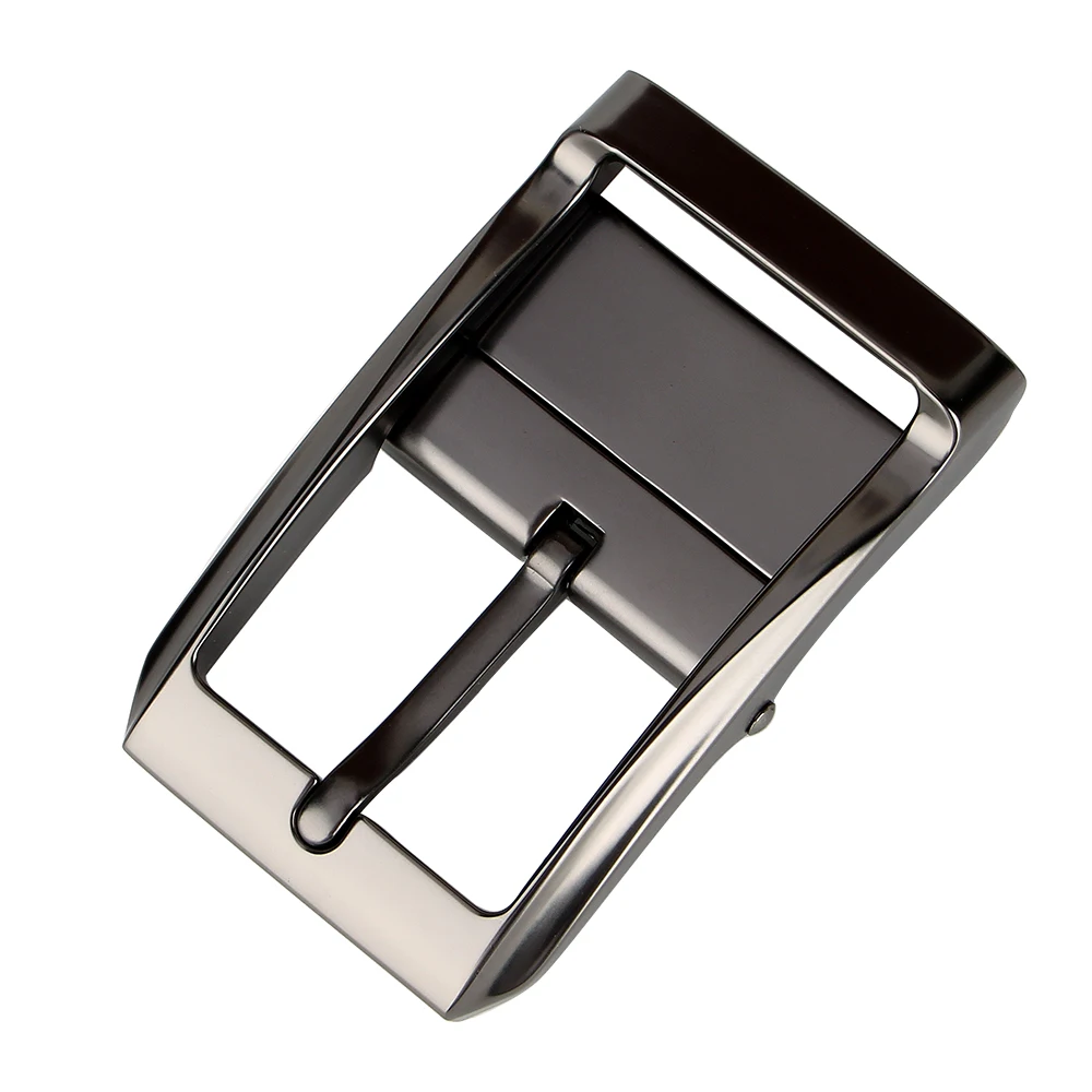 

Sogefimen 1 3/8"(35mm) Belt Buckle Replacement Buckle Reversible Classic Business Buckle Black Zinc Alloy Pin Buckle Accessories