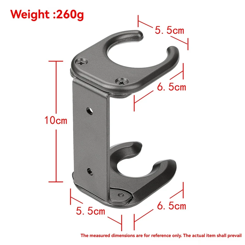 حامل مجفف الشعر على الحائط لرف مجفف الشعر المعدني Dyson HD18 مع حامل تركيب ذاتي اللصق