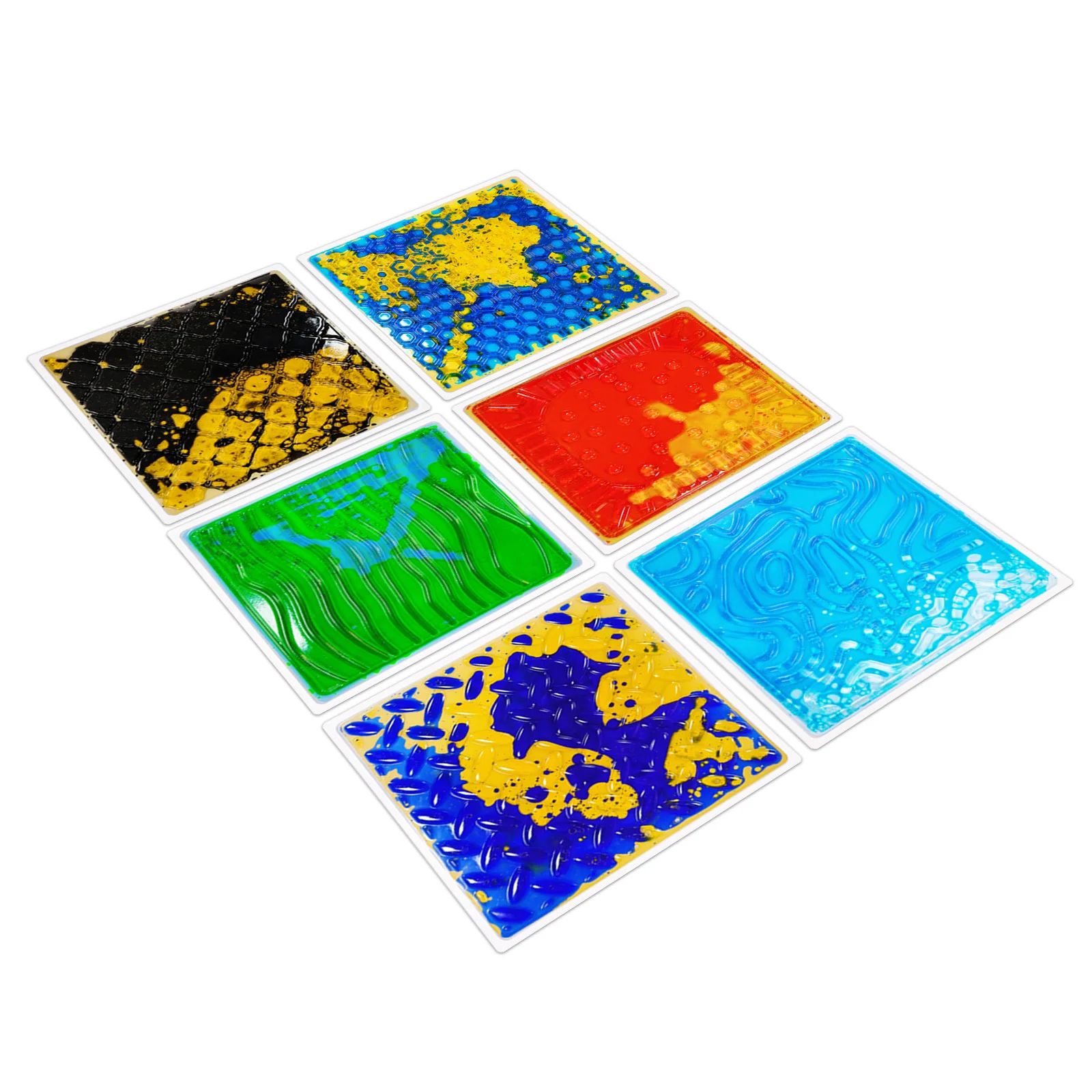 Wear-resistant Textured Floor Mat Sensory Long Lasting Tactile Sensory Experience Daily Classroom Mat
