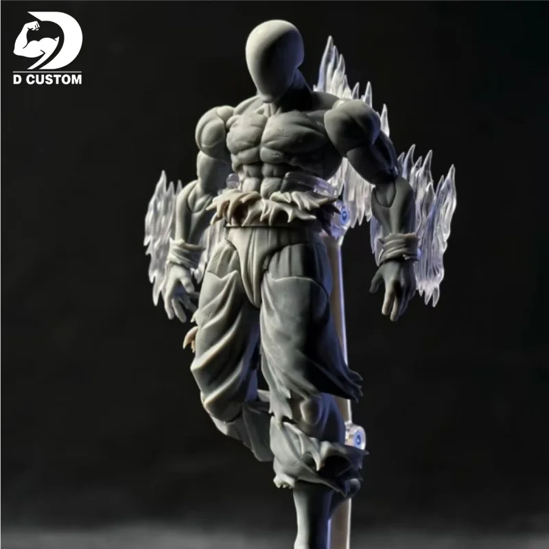 [New Arrival] DKO Studio Dragon Ball Z SHF Mastered Ultra Instinct (MUI) Goku Super Saiyan Son Goku/DKO Goku 1/12 Action Figure view 6